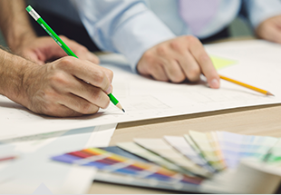 Leistung Layout und Design